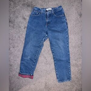 L.L. Bean vintage lined jeans